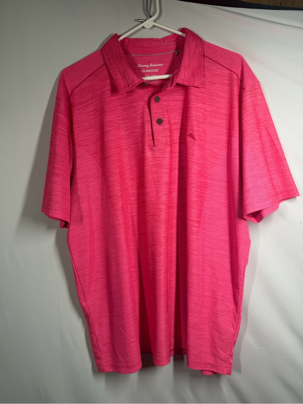 Tommy Bahama Men's Hot Pink IslandZone Polo XXL